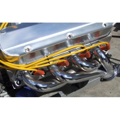 Ford Falcon Mustang 289 302 351w Windsor Polished Stainless Shorty