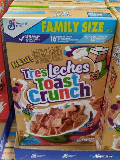 The Cereal Box Is Filled With Cinnamon Toast Crunch Crackers And Its