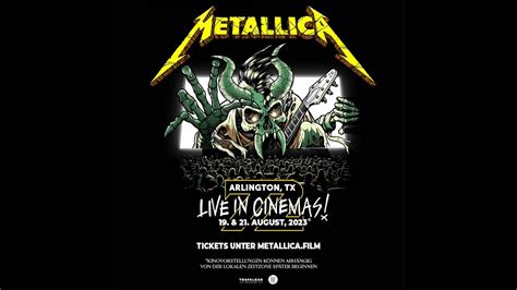 Metallica M72 World Tour Live From Arlington Trailer 2 German