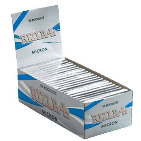 Rizla Box Rizla Micron Libretti Singoli Cartine Corte