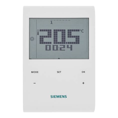 Thermostat Digital Tactile Rde Siemens Bricorama