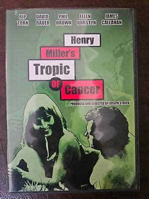 Henry Miller S Tropic Of Cancer Dvd Rip Torn Ellen Burstyn Near Mint