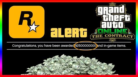 RAPIDO ROCKSTAR ESTA REGALANDO DINERO A SUS JUGADORES GTA V ONLINE