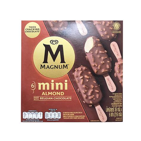 Harga Walls Magnum Mini Classic Almond Chocolate Brownie Ml X Pcs