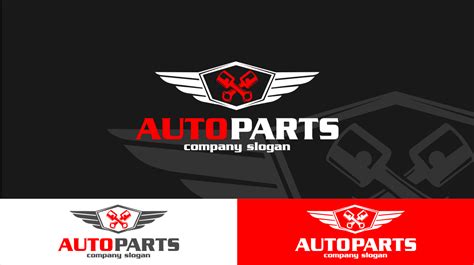 Auto - Parts Logo Template - Logos & Graphics