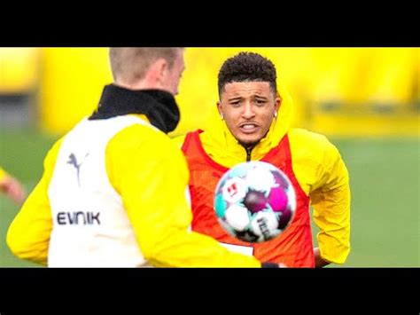 Video Jadon Sancho Gleich Im Bvb Kader Terzic Verk Ndet Entscheidung