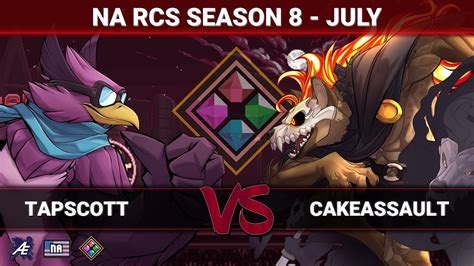 Rcs 8 Na July Online Losers Semis Tapscott Vs Cakeassault Youtube