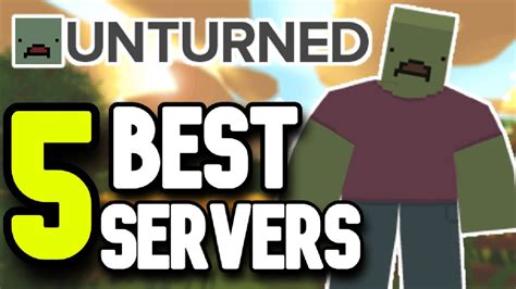 5 BEST Unturned Servers In 2023 YouTube