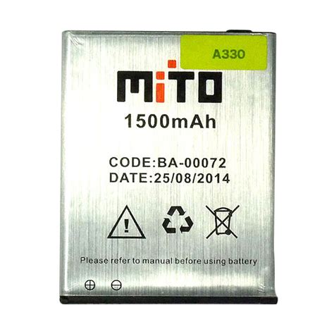 Jual Mito Baterai For Mito A330 Fantasy Selfie 2 Di Seller TENANG AJA