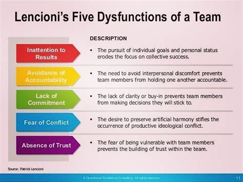 patrick lencioni book the five dysfunctions of a team - Tashina Parson