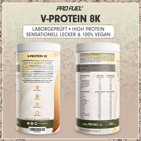 ProFuel V Protein Vegan 8K Blend 750 G Shop Apotheke