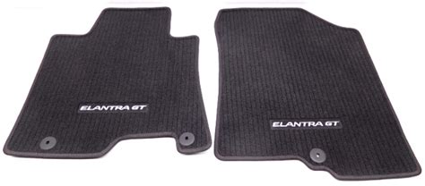 Oem Hyundai Elantra Gt Floor Mat Set Black A F Ac Alpha Automotive