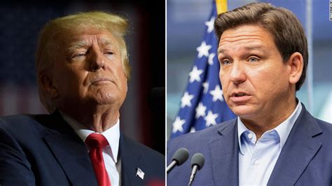 Heres How You Know Donald Trump Is Afraid Of Ron Desantis Cnn Politics