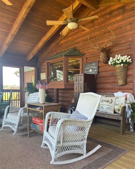 43+ Back Porch Decor Ideas That Hit Different in 2024 | Houszed