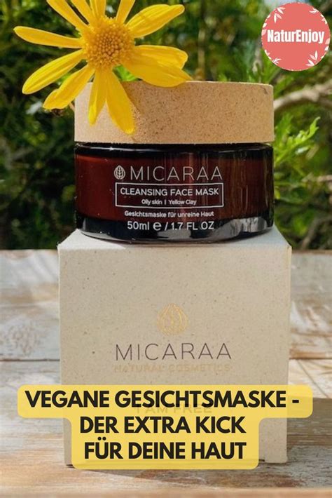 Vegane Gesichtsmaske Gegen Unreiner Haut Der Extra Kick F R Deine