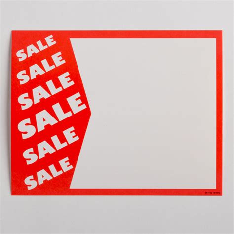 Sale Price Sign