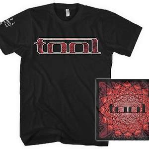 Tool Band Red Pattern T Shirt Etsy