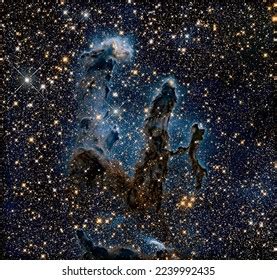 Details Show Pillars Creation Eagle Nebula Stock Illustration 2239992435 | Shutterstock