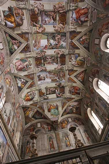 The Sistine Chapel (Cappella Sistina) Michelangelo Miguel Angel ...