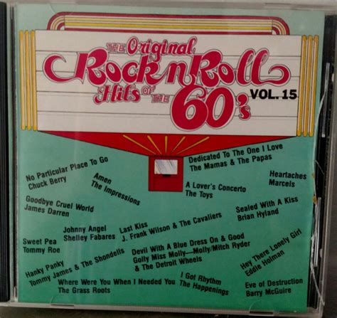 The Original Rock N Roll Hits Of The 60 S Volume 3 1987 CD Discogs