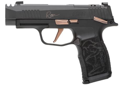 Sig Sauer P365XL Rose, 9mm, Night Sights, Nitron, Micro-Compact - Manual Safety - Top Gun Supply