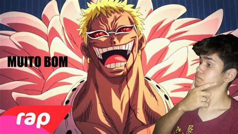 React Rap Do Doflamingo One Piece Um Rei Minutoz Youtube