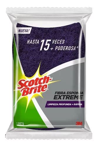 Fibra Esponja Extreme Scotch Brite 3m Limpieza Profunda