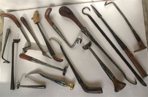 Proantic Collection Of Clog Tools From The Th And Th Century