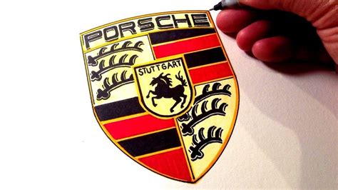 Old Porsche Logo LogoDix