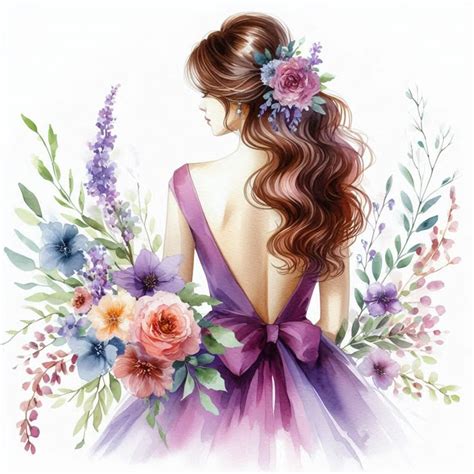Pin by 杏薰 林 on 仕女圖 in 2025 | Flower art images, Camera clip art, Baby