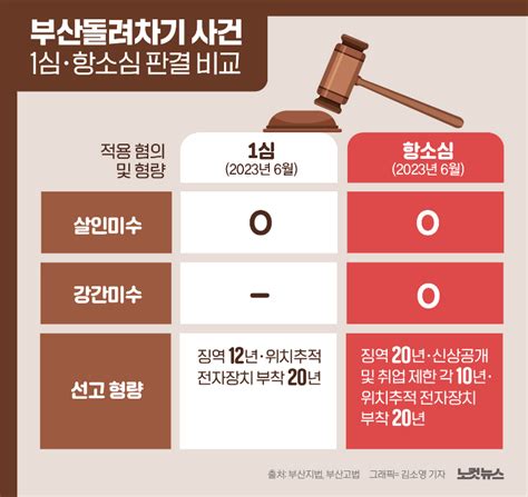 부산 돌려차기 사건 가해자 항소심에서 징역 20년 선고 그래픽뉴스 노컷뉴스