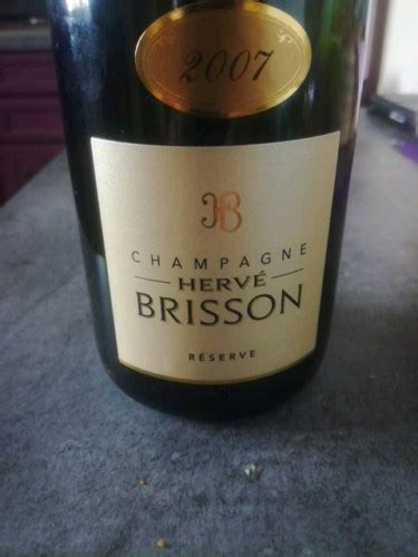 Herve Brisson Réserve Champagne Vivino US