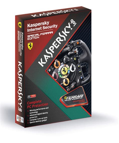 Edici N Especial Ferrari De Kaspersky Internet Security