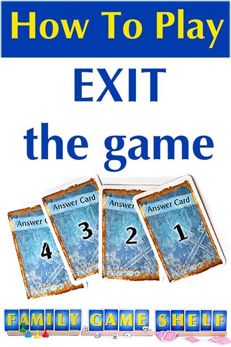 Exit the game review – Artofit