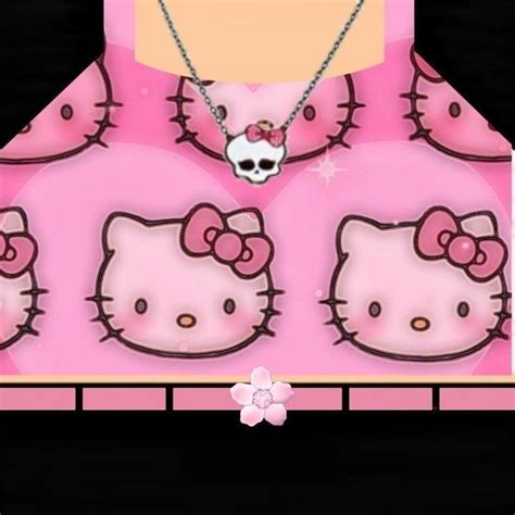 T Shirt Roblox Hello Kitty Roupas De Unicórnio Roupas Vermelhas E