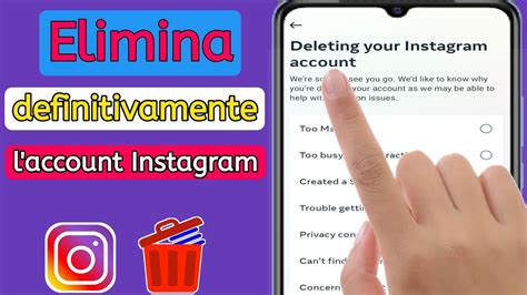 Come Eliminare Definitivamente L Account Instagram Elimina