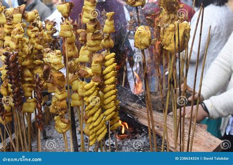 Bhogali Bihu Festival Of Assam Stock Photo Image Of Roasted Selling