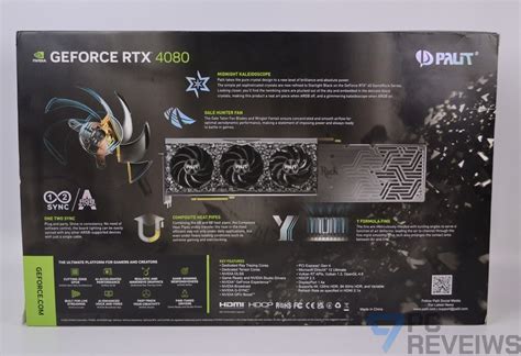 Обзор и тест видеокарты Palit GeForce RTX 4080 GameRock OC - PC Review.kz