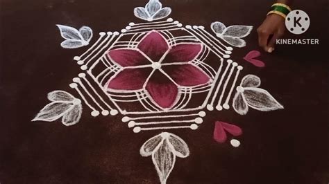 Navaratri Special 5×3 Dots Rangoli Design 🌺 Daily Rangoli🌺rangoli World Simple Rangoli Design🌺