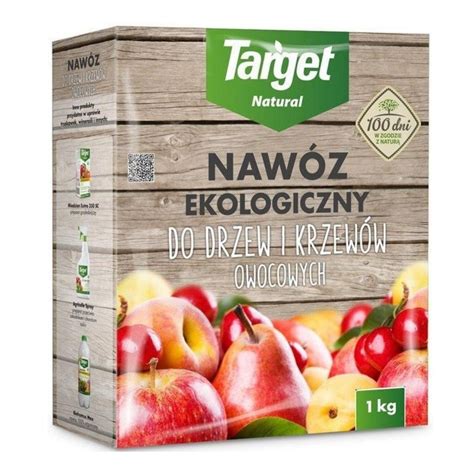 Nawóz ekologiczny granulowany do drzew i krzewów owocowych produkt