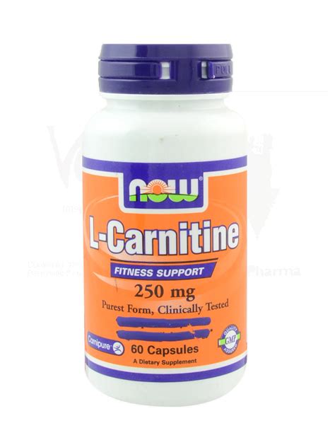 L Carnitine Mg Di Now Foods Capsule