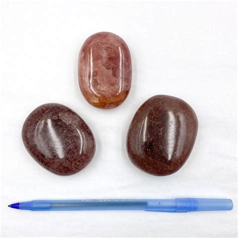 Dark Red Hematoid Palm Stone Wholesale Canada