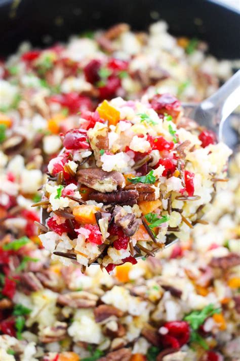 Cranberry Wild Rice Pilaf Made In A Pinch