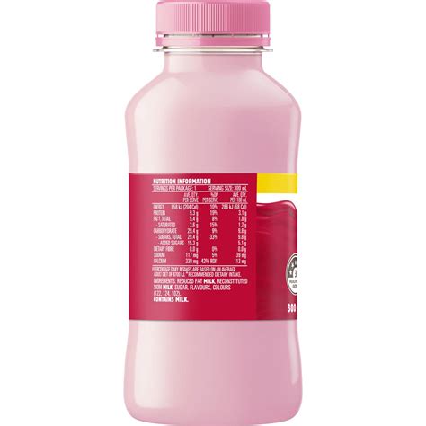 Masters Strawberry Flavoured Milk 300ml Woolworths