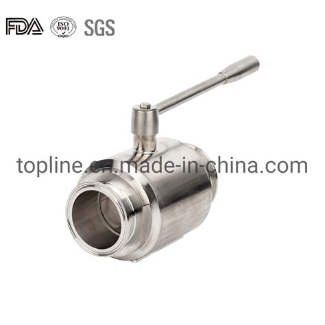 Stainless Steel Sanitary Tri Clover Ball Valve China Ball Valve And