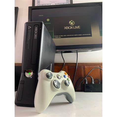 Xbox Slim Desbloqueado O Console Completo Funcionando Shopee