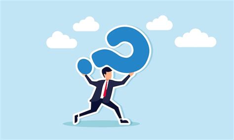 Uma Pergunta Sem Resposta - Pergunta difícil sem resposta dilema crítico de negócios carga de ...