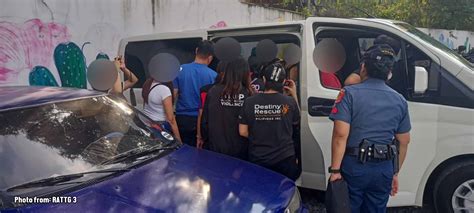 Police 17 Women Rescued From Sex Trafficking In Pampanga