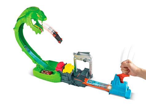 Ripley Pista Hot Wheels City Ataque Toxico De La Serpiente