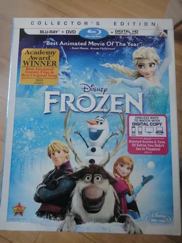 Disney Frozen Blu Ray Sellado Slipcover Usa Cuotas sin interés